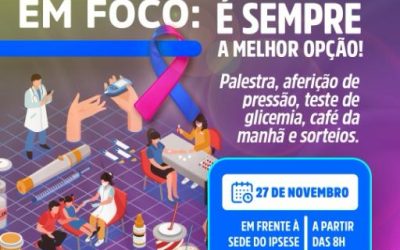 Evento Outubro Rosa e Novembro Azul